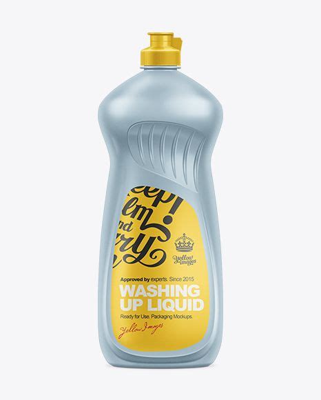 Download 1L Dishwashing Liquid Bottle Mockup